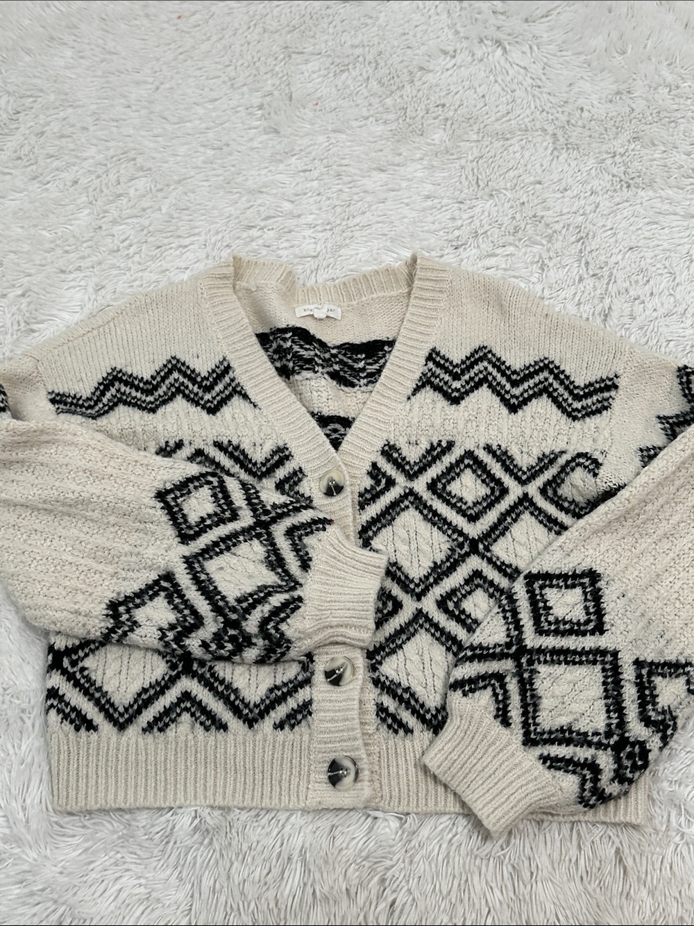 🎾 Blu Pepper Cardigan Sweater